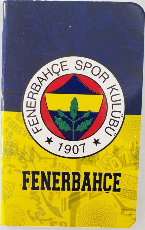 Fenerbahçe Lisanslı Not Defteri 32 Yaprak Çizgili 8x13
