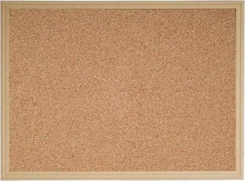 INT-511 45x60 cm Ahşap Çerçeveli Duvara MonteMantar Pano