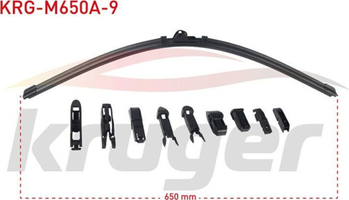 Sılecek Supurgesı Muz Tıpı 9 Aparatlı 650Mm Unıversal