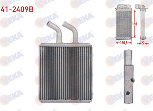 Kalorıfer Radyatoru Brazıng Kıa Rıo 1.3 - 1.5 16V 2000-2005