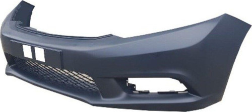 Honda Civic Sd 12/14 Ön Tampon Panjurlu Siyah (Sis Delikli/Far Yıkama Deliksiz)(My)