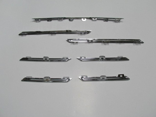 Renault Megane- Iv- Sd/Hb- 16/20 Ön Panjur Üst Çıtası Nikelajlı Set (7 Parça) 960103748R