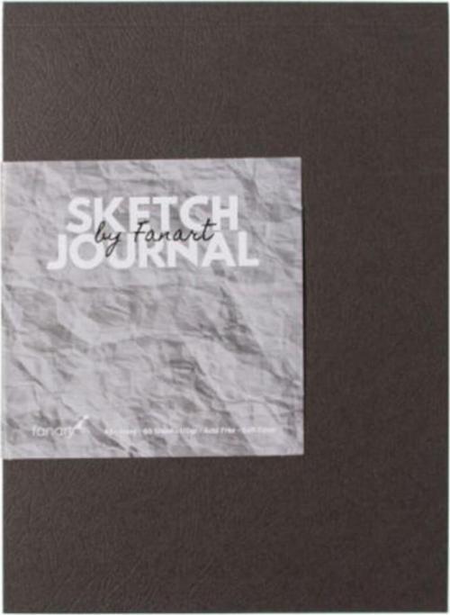 Sketch Journal A6 Ivory Kağıt Gri Kapak Eskiz Defteri