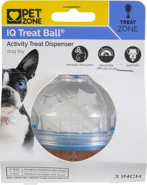 Pet Zone IQ Treat Ball Kedi ve Köpek Ödül Topu 7.6 Cm