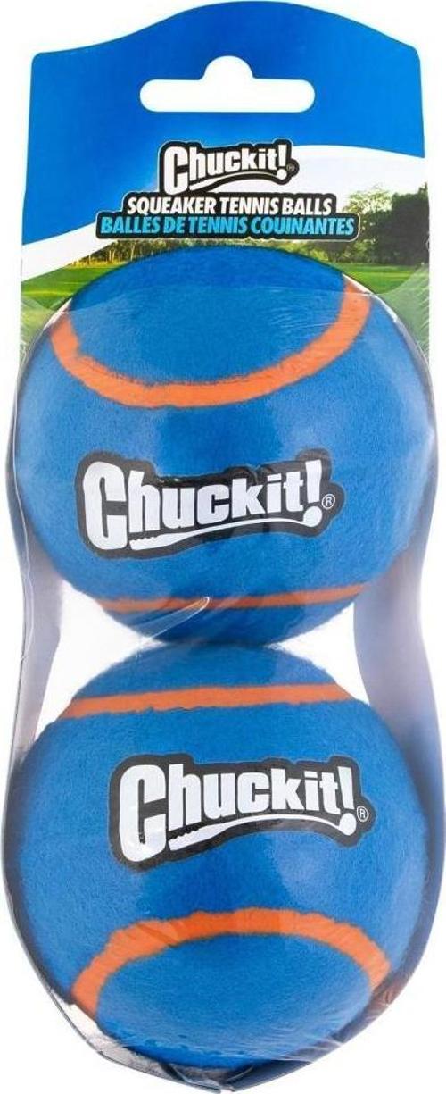 ! Sesli 2'li Tenis Köpek Oyun Topu Büyük Boy 7.5x7.5 Cm
