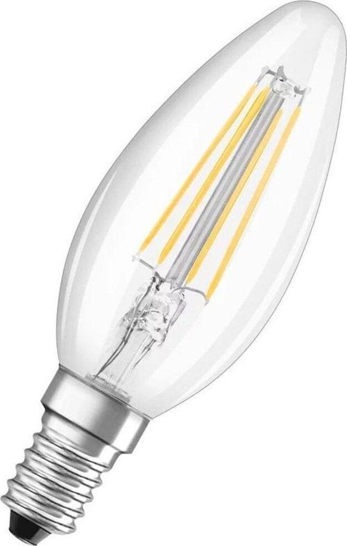 Led 4W 2700K 470lm E14 Duy Flamanlı Sarı Işık Ampul / 4099854394690