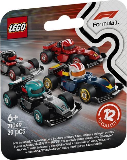Minifigures 71049 F1 Race Cars : Gizemli Paket (1 Adet)
