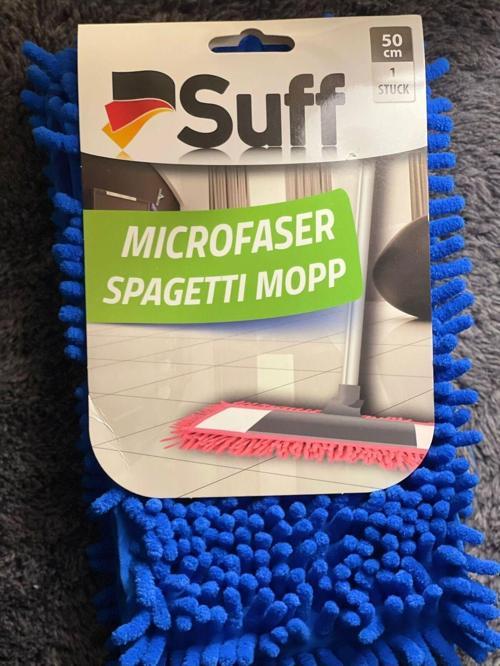 1 Adet Nemli Ve Kuru Makarna Mop Ucu Mikrofiber Paspas Yedeği 50 Cm