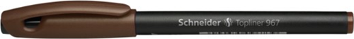 Topliner Fiber Uçlu Keçeli Kalem 0.4 MM Kahverengi