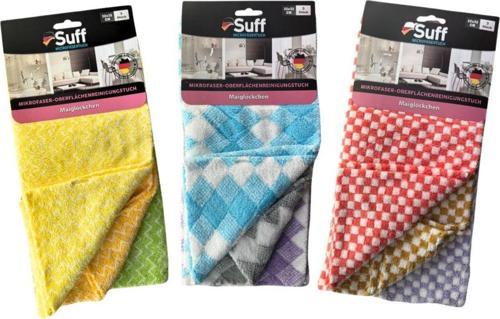 Müge (Vadi Zambağı) 3'Lü Mikrofiber Yüzey Temizleme Bezi(32 X 32 Cm)