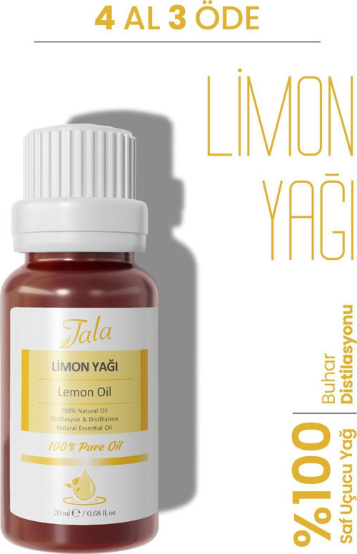 Limon Yağı %100 Saf Ve Doğal 20 Ml