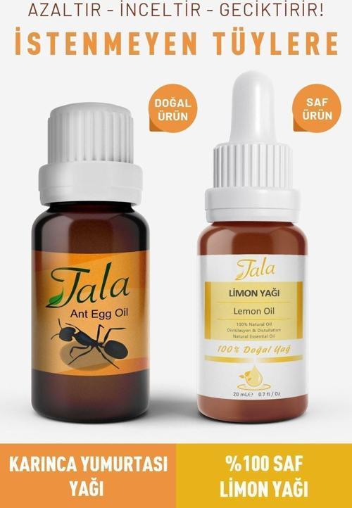 Tüy Dökücü Tüy Azaltıcı Karınca Yumurtası Yağı %100 Saf Limon Yağı Tüy Inceltici