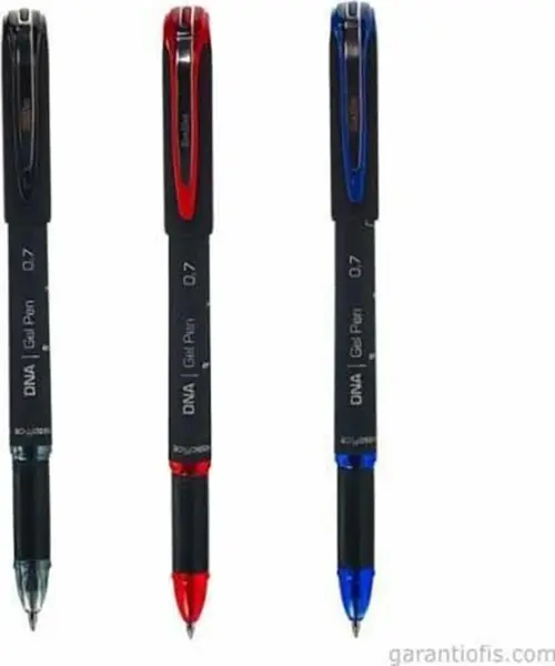 Tükenmez Kalem Dna 07 Jel Mavi Kırmızı Siyah 3 Adet R.k JEL KALEMLER