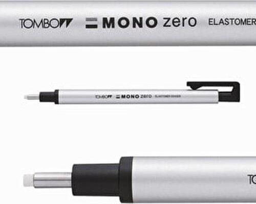 MONO Zero Kalem Silgi Yuvarlak Uç (2,3mm) Gümüş