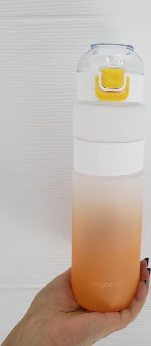 800Ml Çift Renk Softtouch Kilitli Matara Sticker Hediyeli