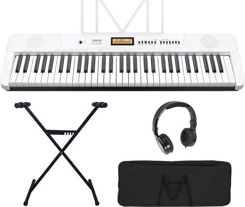 JTK-3600 61 Tuş Hassasiyetli 5 Oktav Org Seti - Beyaz