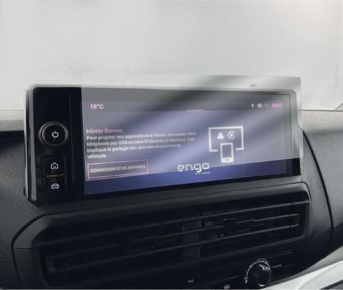 Fiat Scudo 10 inç Mat Ekran Koruyucu Multimedya Şeffaf