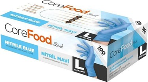 LW15 COREFOOD MAVİ BULAŞIKCI ELDİVENİ