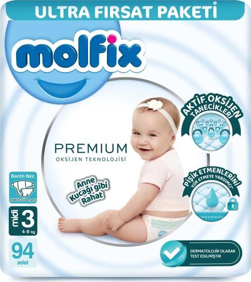 Premium Ultra Fırsat Paketi 3 Beden 94x4 376 Adet