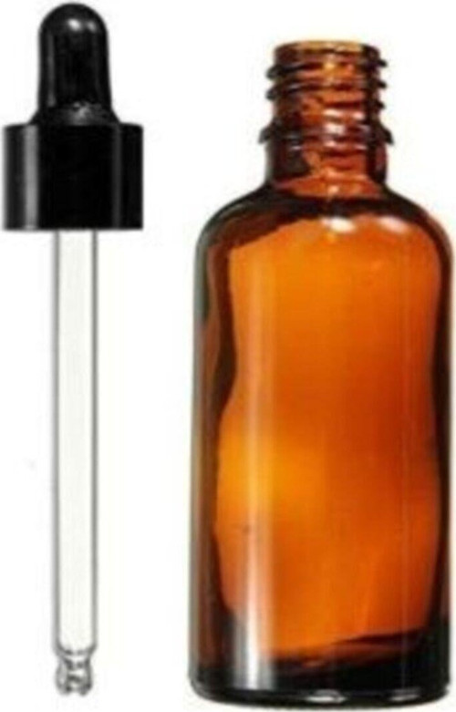 Amber Cam Şişe 10Ml Cam Damlalıklı