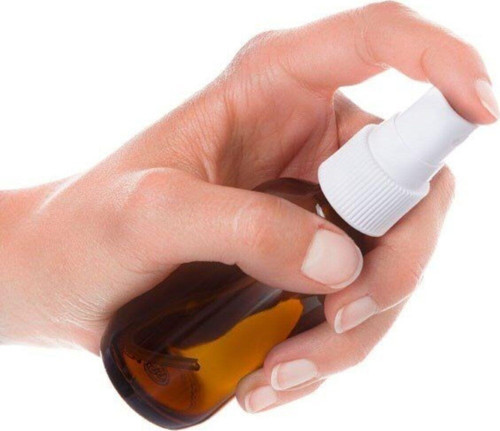 Amber Cam Şişe 10Ml Sprey Başlıklı