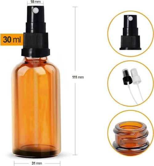 Amber Cam Şişe 30Ml I 12 Adet
