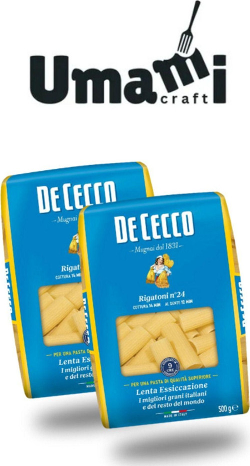 Rigatoni 500 G X2