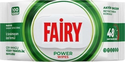 Power Yüzey Temizlik Havlusu Beyaz Sabun 100'lü