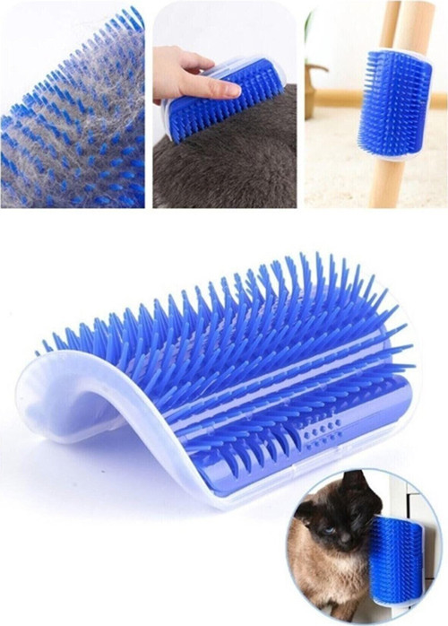 Kedi Kaşınma Tırmalama Ve Sürtünme Aparatı Kedi Masaj Fırçası