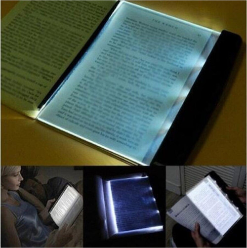 Kitap Aydınlatıcı Led Panel Okuma Çerçevesi Işıklı Kitap Ayracı