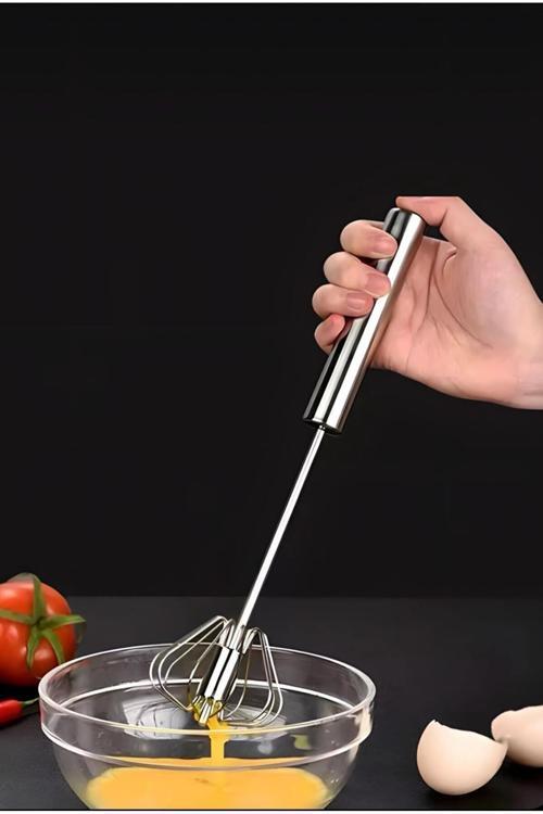 Yarı Otomatik Yumurta Çırpıcı Paslanmaz Çelik Yumurta Çırpma Manuel El Mikser