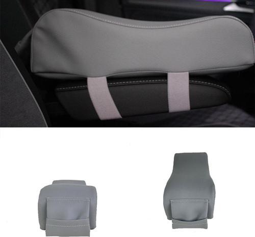 Chevrolet Aveo Sedan Uyumlu Oto Kolçak Yükseltici Kol Dayama Minderi Kalın Model Gri