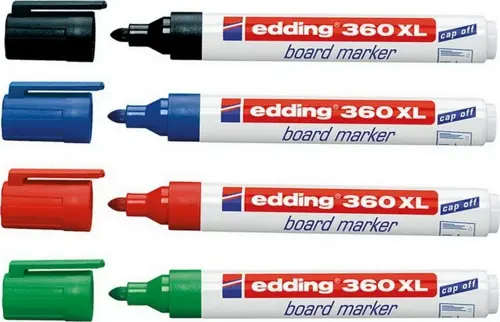 360 Beyaz Tahta Kalemi 4 Ana Renk