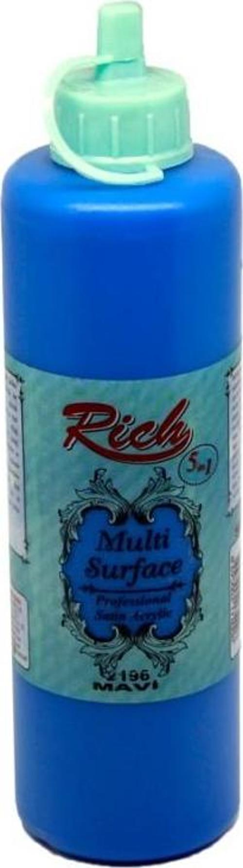 Multi Surface Akrilik Boya 500cc 2196 Mavi