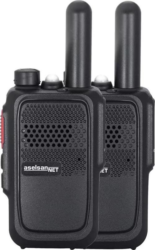 PM-580 Pmr 10 Km 16 Kanal + 121 Alt Kanal Şarj Dahil İkili El Telsizi