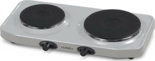 Lx-7021 Hotplate Emaye Çiftli Elektrikli Ocak Gri