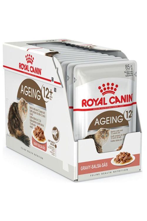 Senior Ageing 12+ Gravy Pouch Yaşlı Kedi Yaş Maması 12 x 85 G