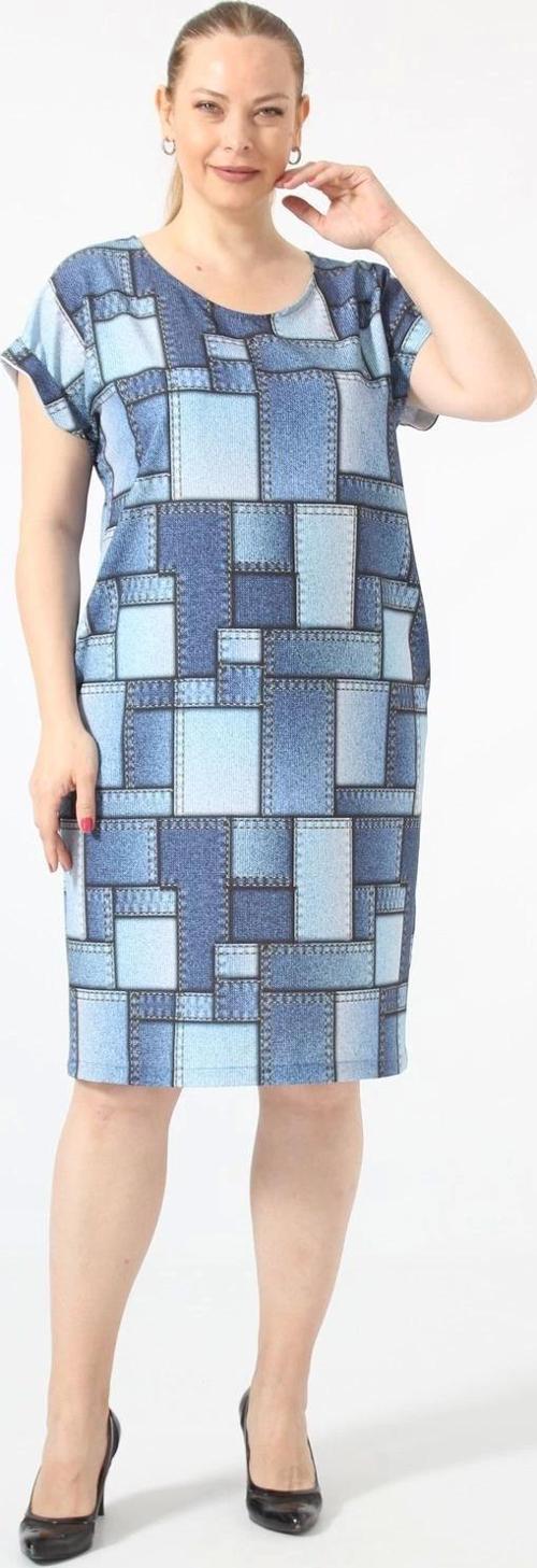 3290 Kot Görünümlü Cepli Yazlık Dokuma Kumaş Elbise