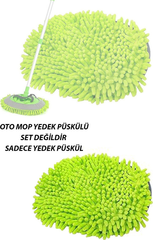 1 Adet Oto Mop Yedeği Oto Mop Yedek Başlığı Yedek Mopu