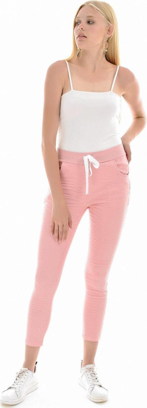 Beli Bağcıklı Pantolon | Pnt32062 Pudra