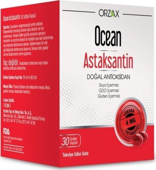 Astaksantin Doğal Antioksidan (30 Kapsül)