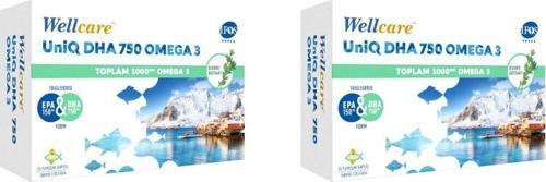 Uniq 750 Omega 3 30 Kapsül 2 Kutu