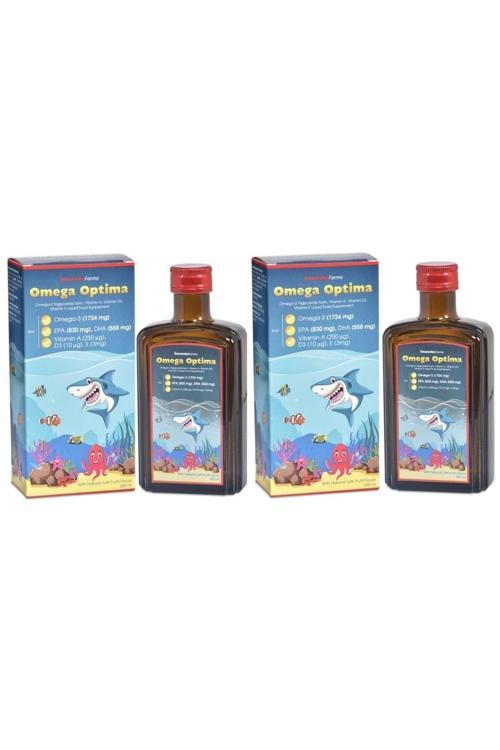 Omega Optima Şurup 250 Ml 2 Adet