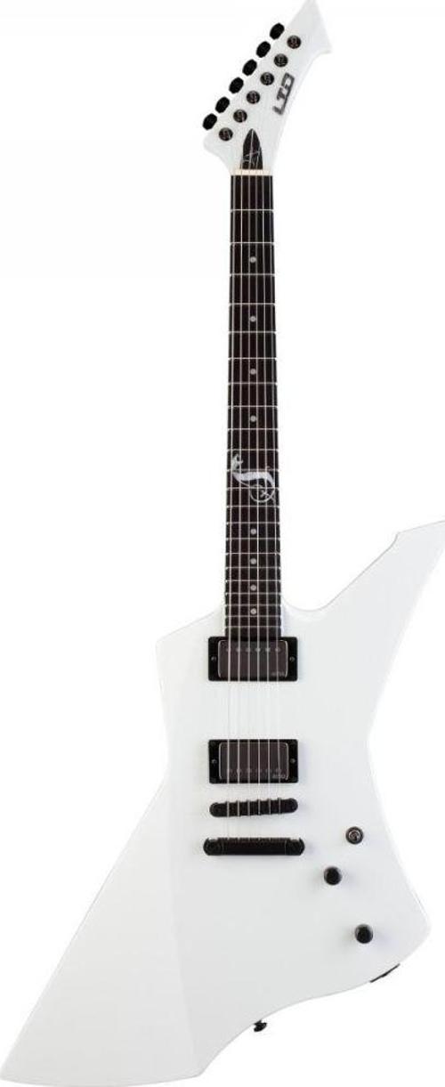 Snakebyte James Hetfiled Signature Snow White Solak Elektro Gi̇tar
