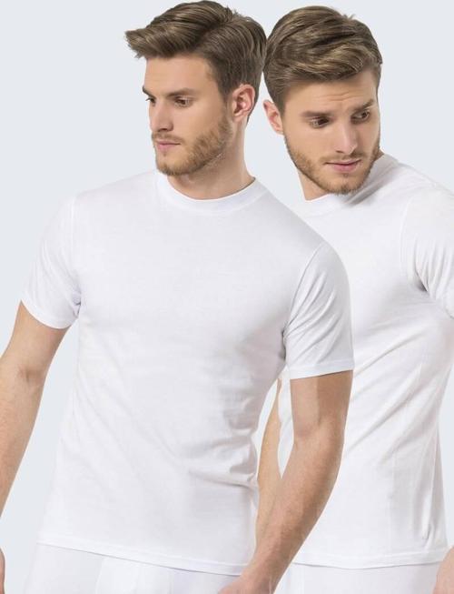 Erkek 2li Bisiklet Yaka Fanila