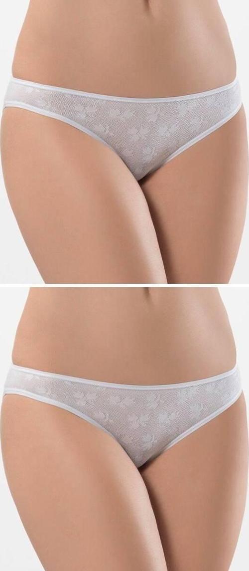 Kadın Jakarlı 2li Pamuklu Bikini Külot