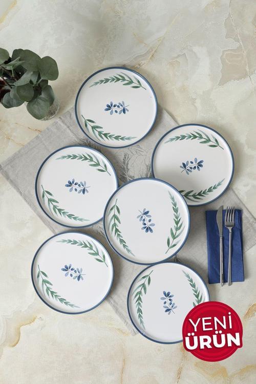 Daphne Nordic Pasta Tabağı 22 Cm 6 Adet 22923