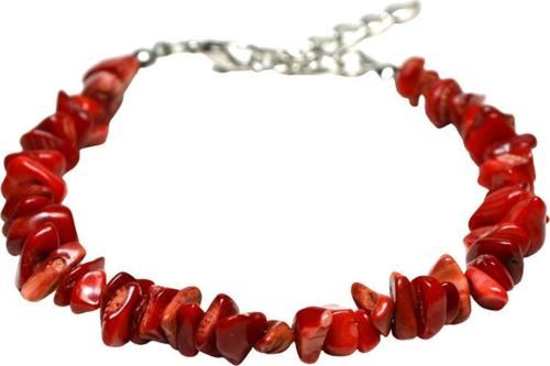 Sertifikalı Burç Bilekliği Doğal Taş Mercan Taşı