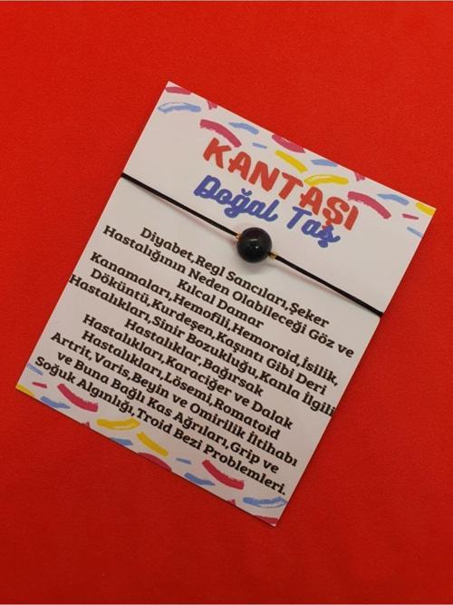 Sertifikalı Doğal Kantaşı Bileklik