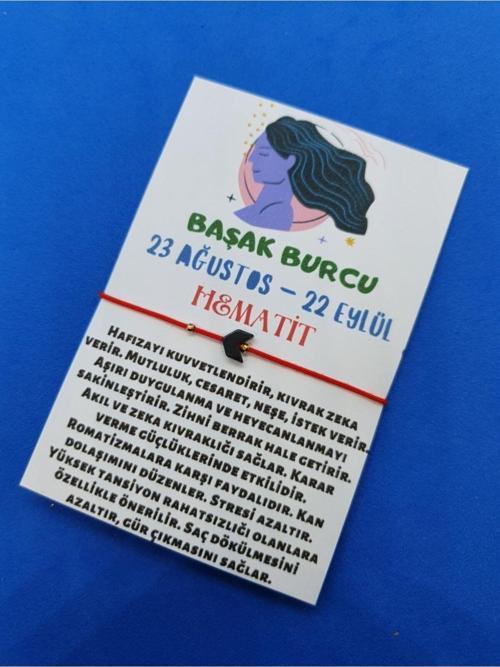 Sertifikalı Başak Burcuna Özel Bileklik
